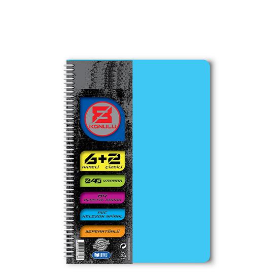 DEFTER AYRAÇLI A4 6+2 200Y
