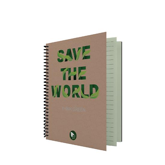 DEFTER DİLMAN KRAF ÇİÇEK A4 100Y-ÇİZGİLİ