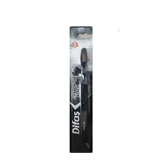 DİFAŞ DİŞ FIRÇASI CARBON BLACK ORTA 