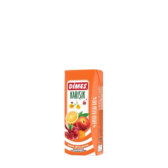 DİMES MEYVE SUYU 200ml KARIŞIK *27