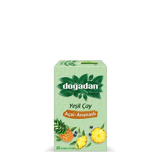 DOĞADAN YEŞİLÇAY AKAİ ANANAS ÇAYI 20'li