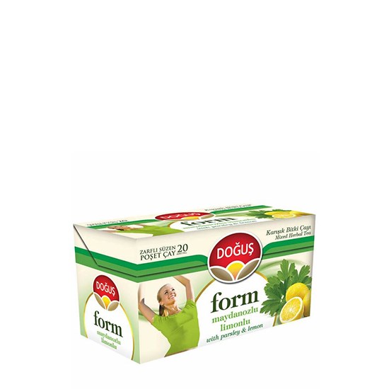 DOĞUŞ BARDAK FORM MAYDANOZ LİMON ÇAYI 20'Lİ *12