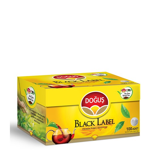 DOĞUŞ BLACK LABEL DEMLİK ÇAY 100'lü *16