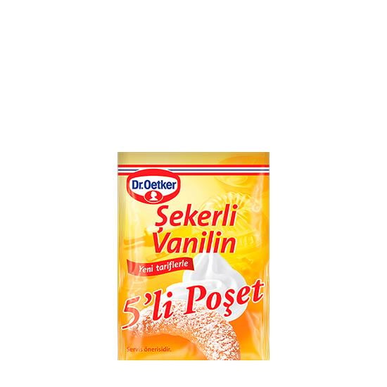 DR.OETKER ŞEKERLİ VANİLİN 5gr  x5'Lİ *30(180)