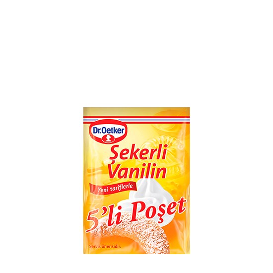 DR.OETKER ŞEKERLİ VANİLİN 5gr  x5'Lİ *30(180)