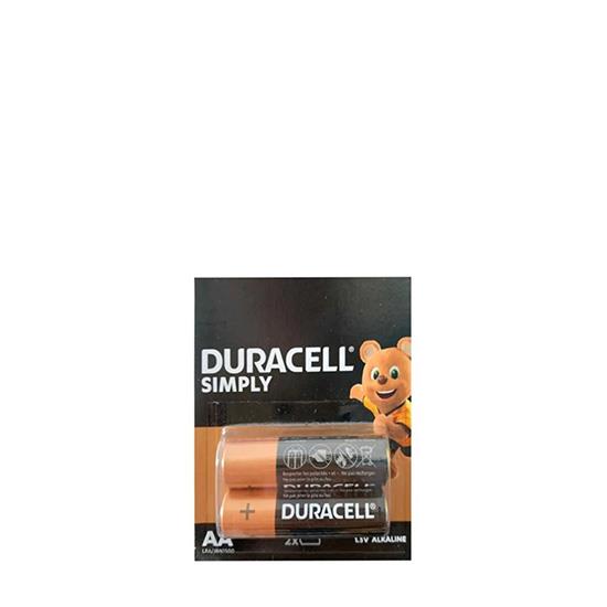 DURACELL 2'li KALEM PİL KARTELA AA *10(100)