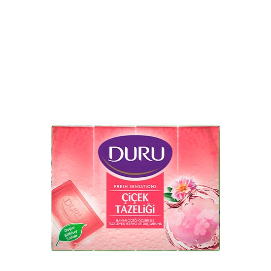 DURU DUŞ SABUNU 600gr ÇİÇEK TAZELİĞİ *18