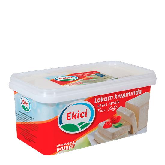 EKİCİ BEYAZ PEYNİR 800gr LOKUM KIVAMINDA *8