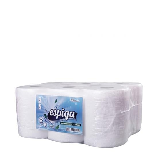 ESPİGA HAVLU 3 kg 6'LI 21cm ENM.411