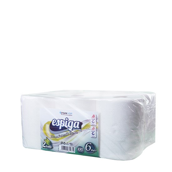 ESPİGA HAVLU 3.5kg 6'LI 21cm ENM.1073