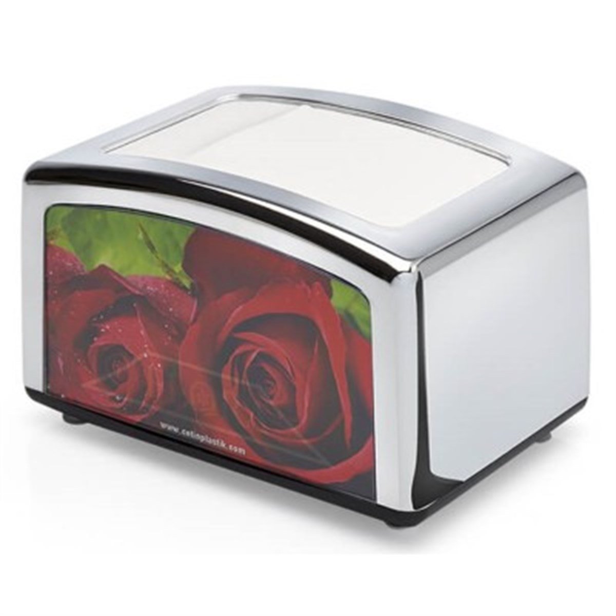 Flora 031 Nokta Peçetelik Krom*24