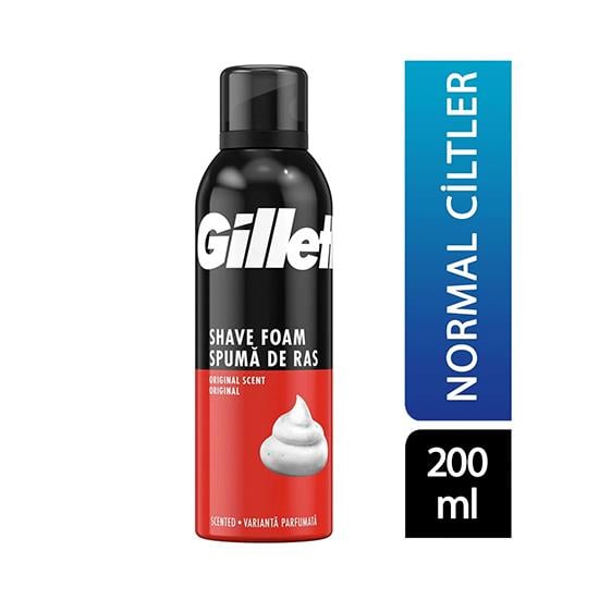 GİLLETTE TIRAŞ KÖPÜĞÜ 200ml KLASİK