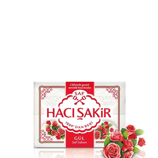 HACI ŞAKİR SABUN 600gr GÜL *15