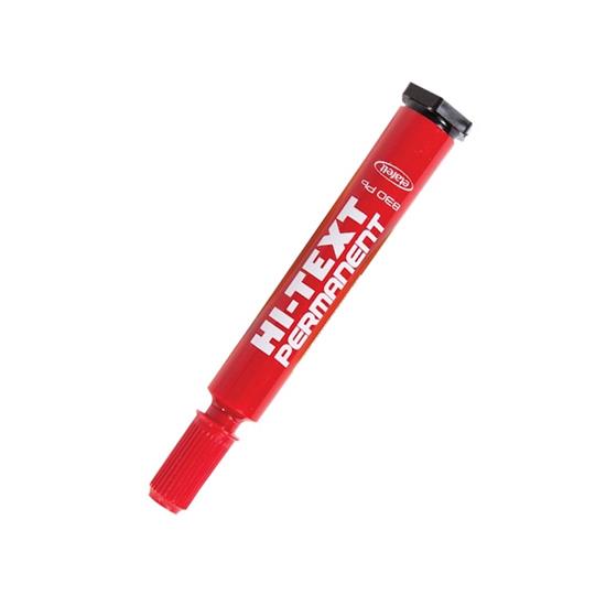 HI-TEXT MARKER KIRMIZI KESİK UÇLU *12
