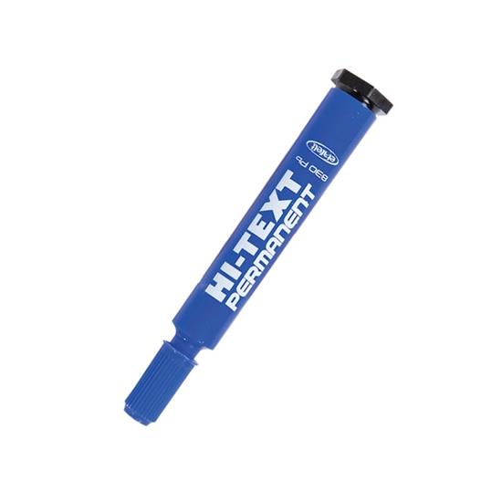 HI-TEXT MARKER MAVİ KESİK UÇLU *12