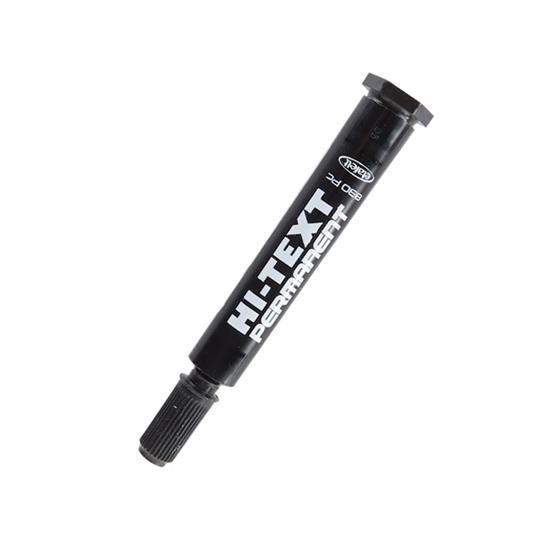 HI-TEXT MARKER SİYAH KEŞİK UÇLU *12