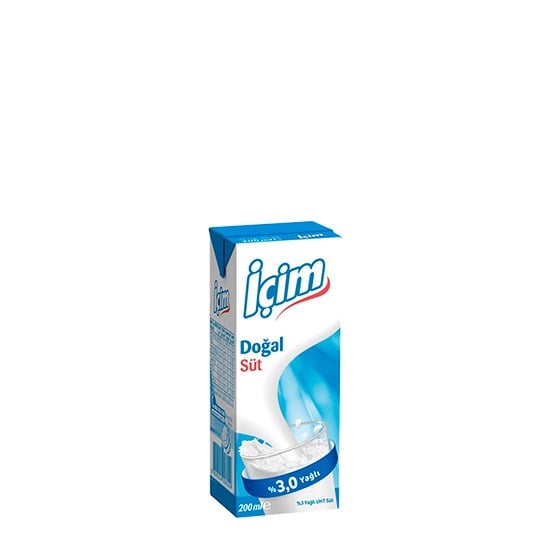 İÇİM SÜT 200ml %3 YAĞLI *27