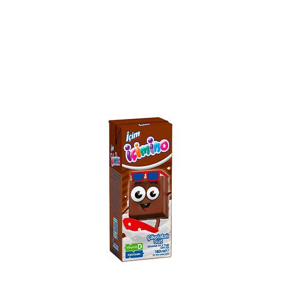 İÇİMİNO SÜT 180ml ÇİKOLATALI *27