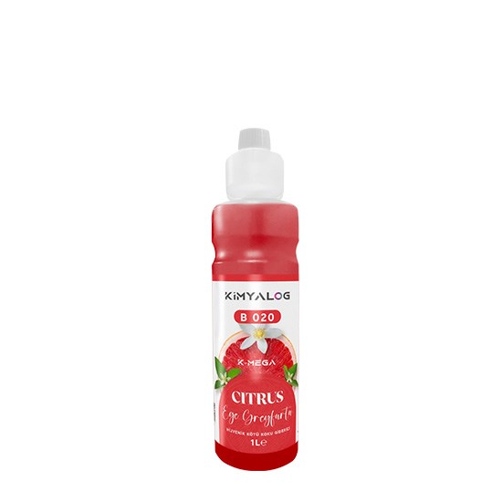 K-MEGA B021 1 lt CITRUS HİJYENİK KOKU GİDERİCİ GREYFURT *6