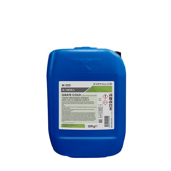 K-MEGA M025 5kg GRATE COLT YÜKS.PER.KÖPÜK YAĞ ve KARBON ÇÖZ