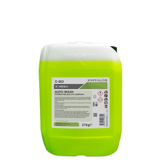 K-MEGA O002 21lt OTO KÖPÜKLÜ FIRÇASIZ OTO ŞAMPUANI
