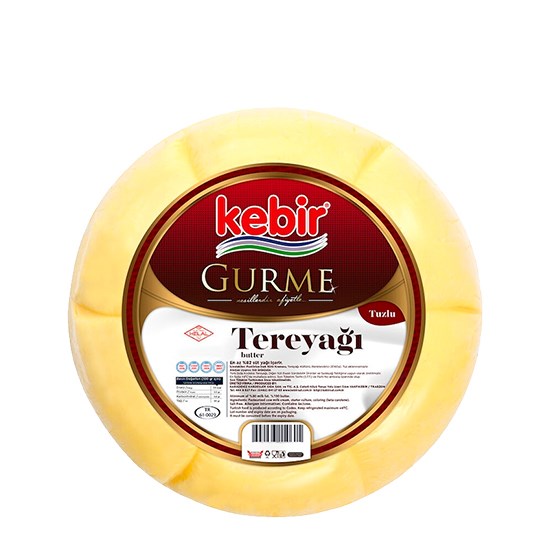 KEBİR TEREYAĞI 750gr GURME TUZLU *12