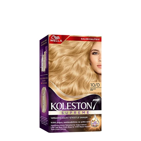 KOLESTON SET 10.0 ÇOK AÇIK SARI