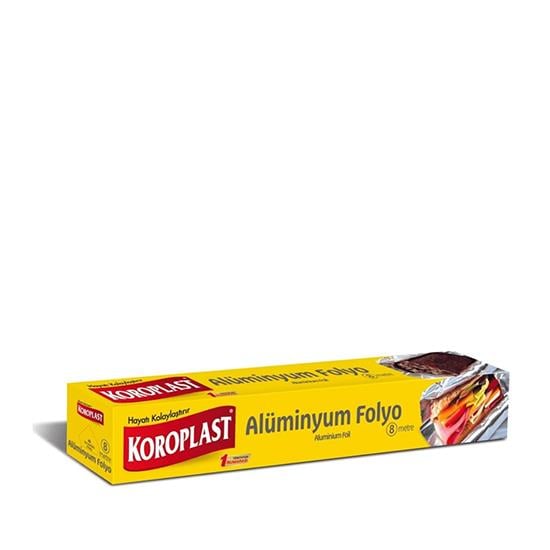 KOROPLAST ALÜMİNYUM FOLYO 8mt *24