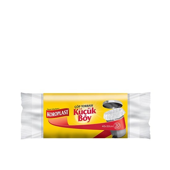KOROPLAST ÇÖP POŞETİ 40x50 KÜÇÜK 30'lu