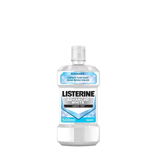 LİSTERINE 500ml ADVANCED WHİTE HAFİF TAT ALKOLSÜZ