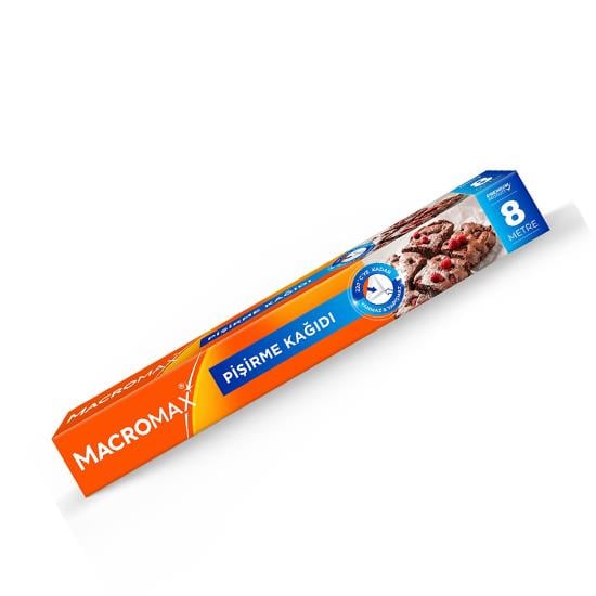 MACROMAX PİŞİRME KAĞIDI 8mt *24