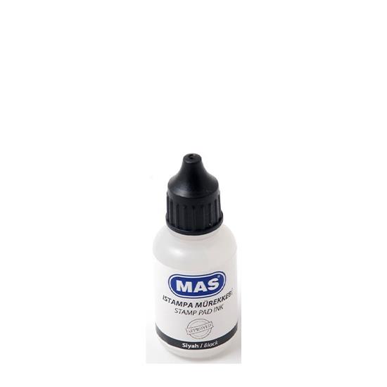 MAS 462 20ml SİYAH ISTAMPA MÜREKKEBİ