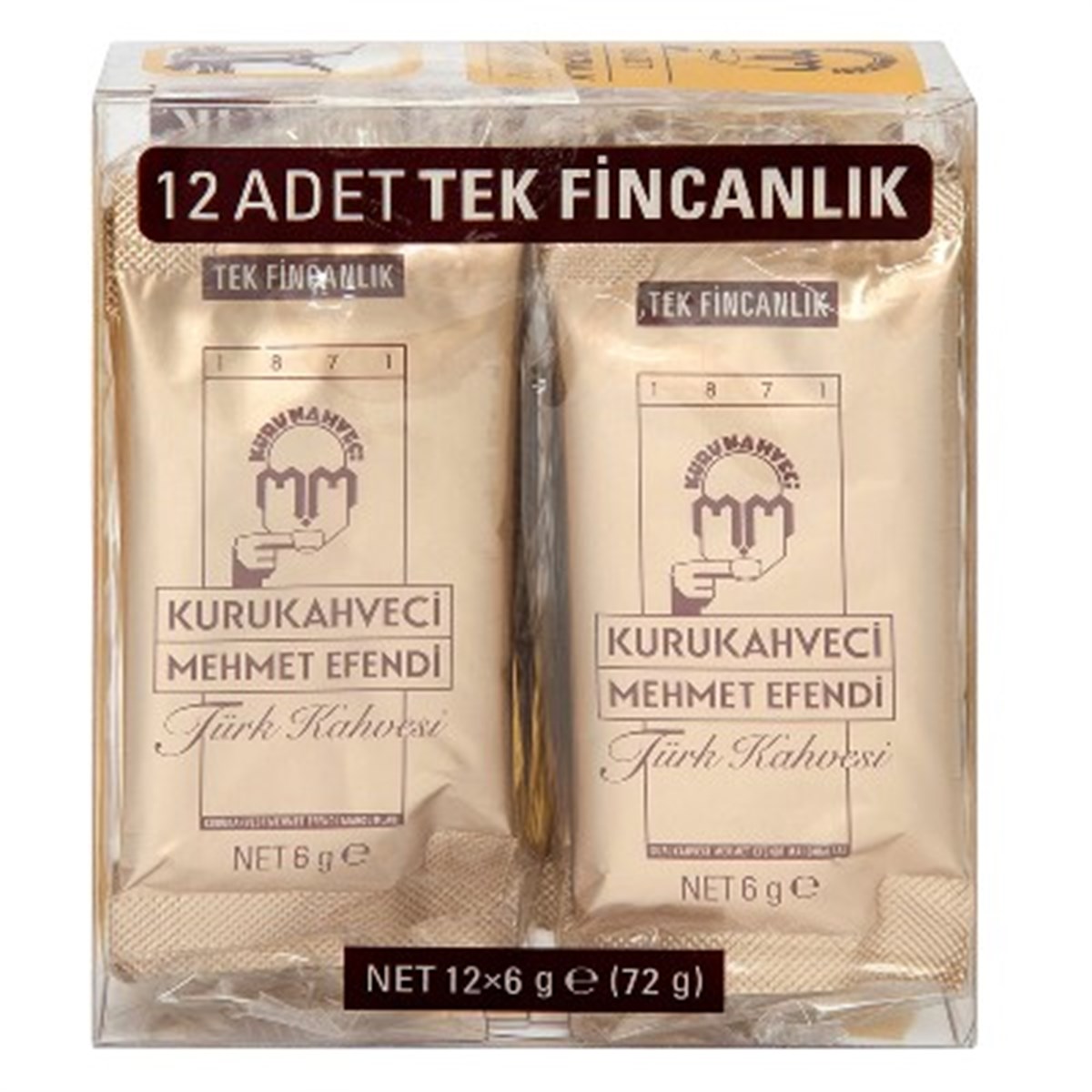 Mehmet Efendi 12x6gr Kahve *12