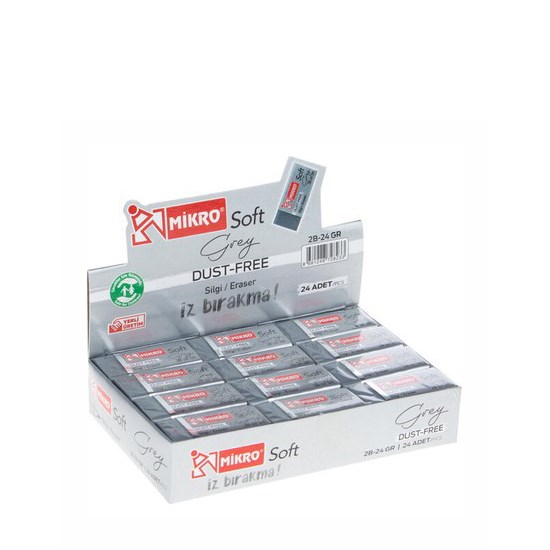 MİKRO 2B-24GR SİLGİ 24 GREY *24