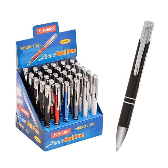 MİKRO ST1001-P TÜKENMEZ KALEM METAL KISA *30