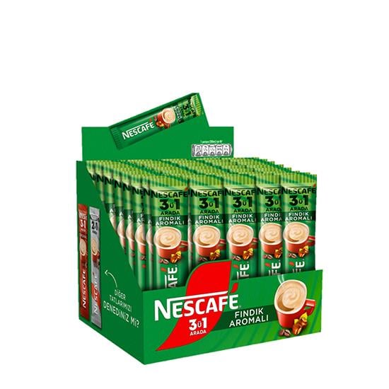 NESCAFE 48'Lİ 3in1 FINDIKLI *12