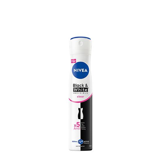 NİVEA DEODORANT 150ml BYN BL&WH INVISIBLE CLEAR