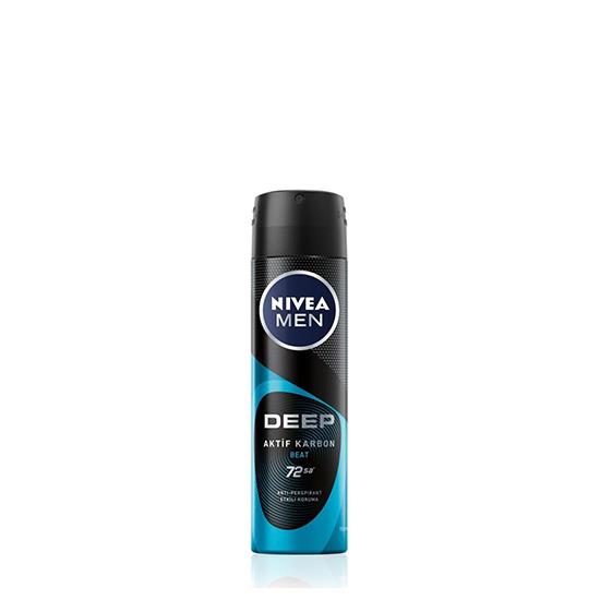 NİVEA DEODORANT 150ml MEN DEEP AKTİF CARBON BEAT