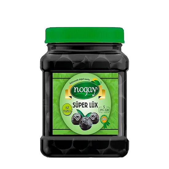 NOGAY SÜPER LÜX SİYAH ZEYTİN 1kg S 291-320 *6
