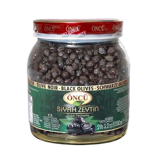 ÖNCÜ SİYAH ZEYTİN 1 kg XS 321-350*6