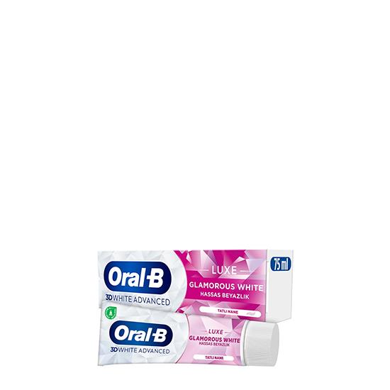 ORAL-B DİŞ MACUNU 75ml GLAMOROUS WHITE *12
