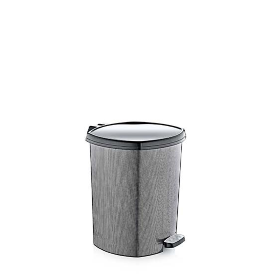 ÖZER D003 3no METALİC PEDALLI ÇÖP KOVASI *8