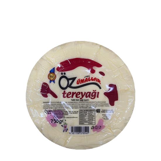 ÖZÜNALLAR TEREYAĞI 750gr TOPAK*12