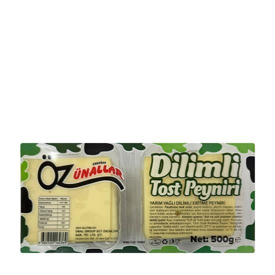 ÖZÜNALLAR TOST PEYNİRİ DİLİMLİ 500gr*12