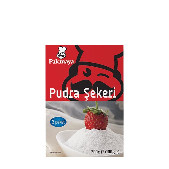 PAKMAYA PUDRA ŞEKERİ 200gr *12