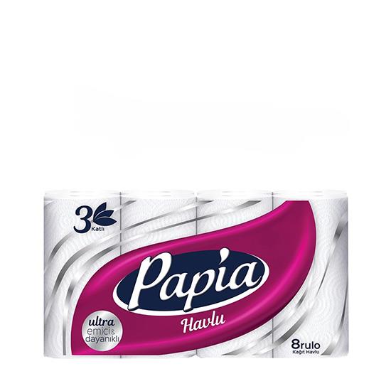 PAPİA HAVLU  8'Lİ INOVA *3