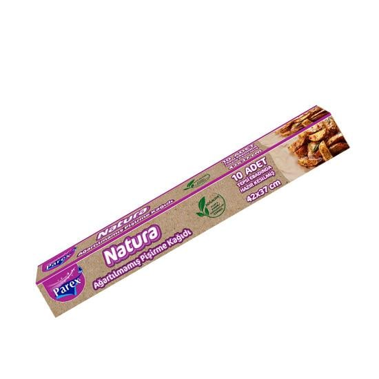 PAREX NATURA AĞARTILMAMIŞ PİŞİRME KAĞIDI 10'LU *24