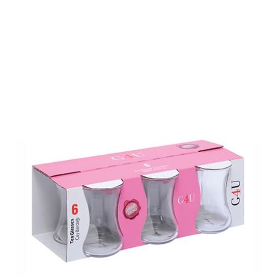 PAŞABAHÇE 42281 G4U HARRANN 6'lı ÇAY BARDAĞI *12