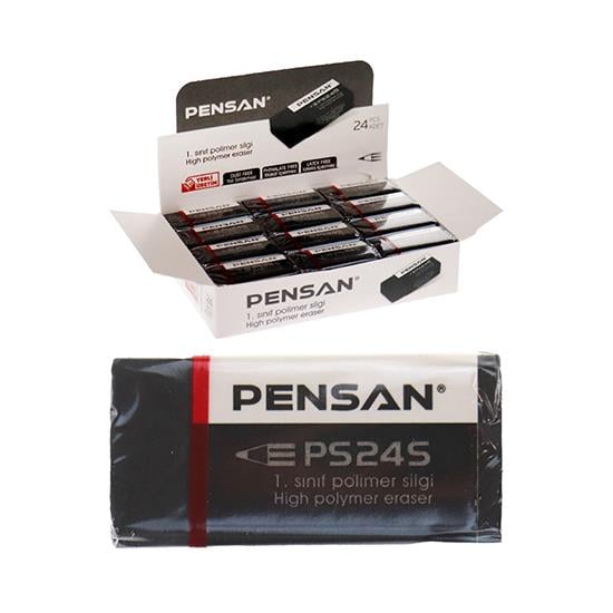 PENSAN PS24 SİYAH SİLGİ *24