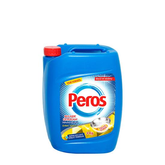 PEROS BULAŞIK DETERJANI 4kg LİMON *4